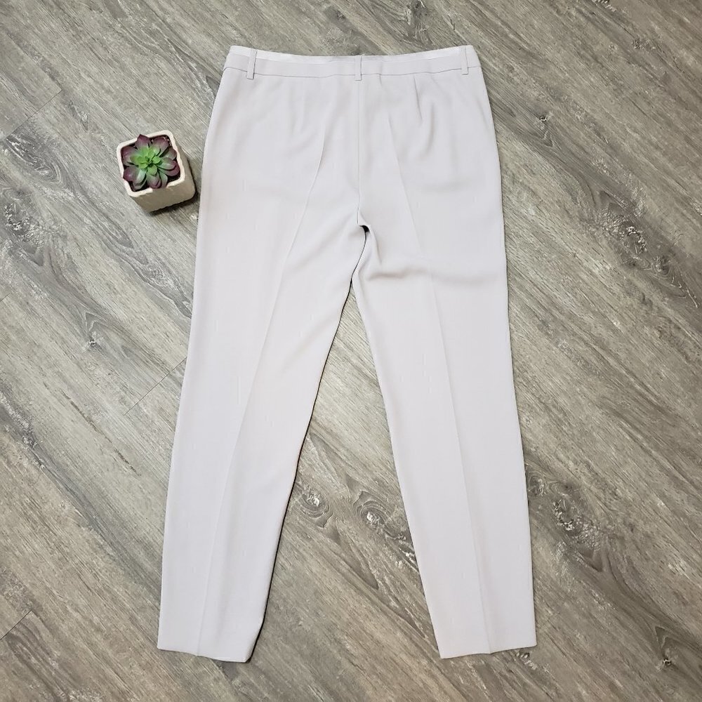 Luisa Cerano * Tapered Pants * Lt Grey Sz 12